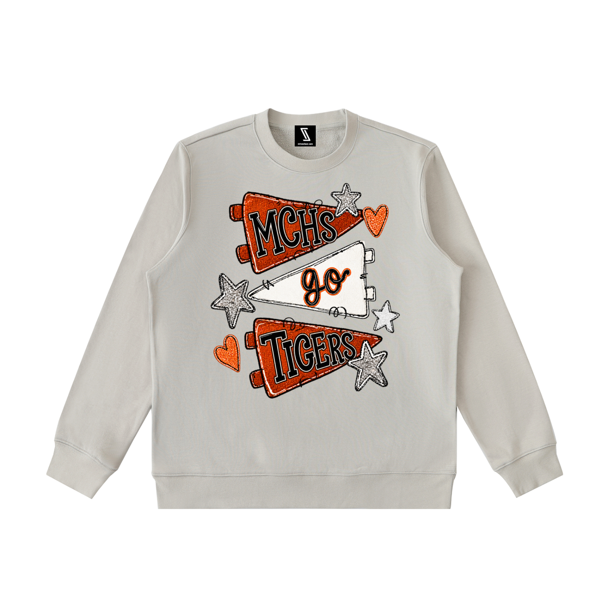Lets Go Meigs County Essential Heavyweight Crewneck Sweatshirt