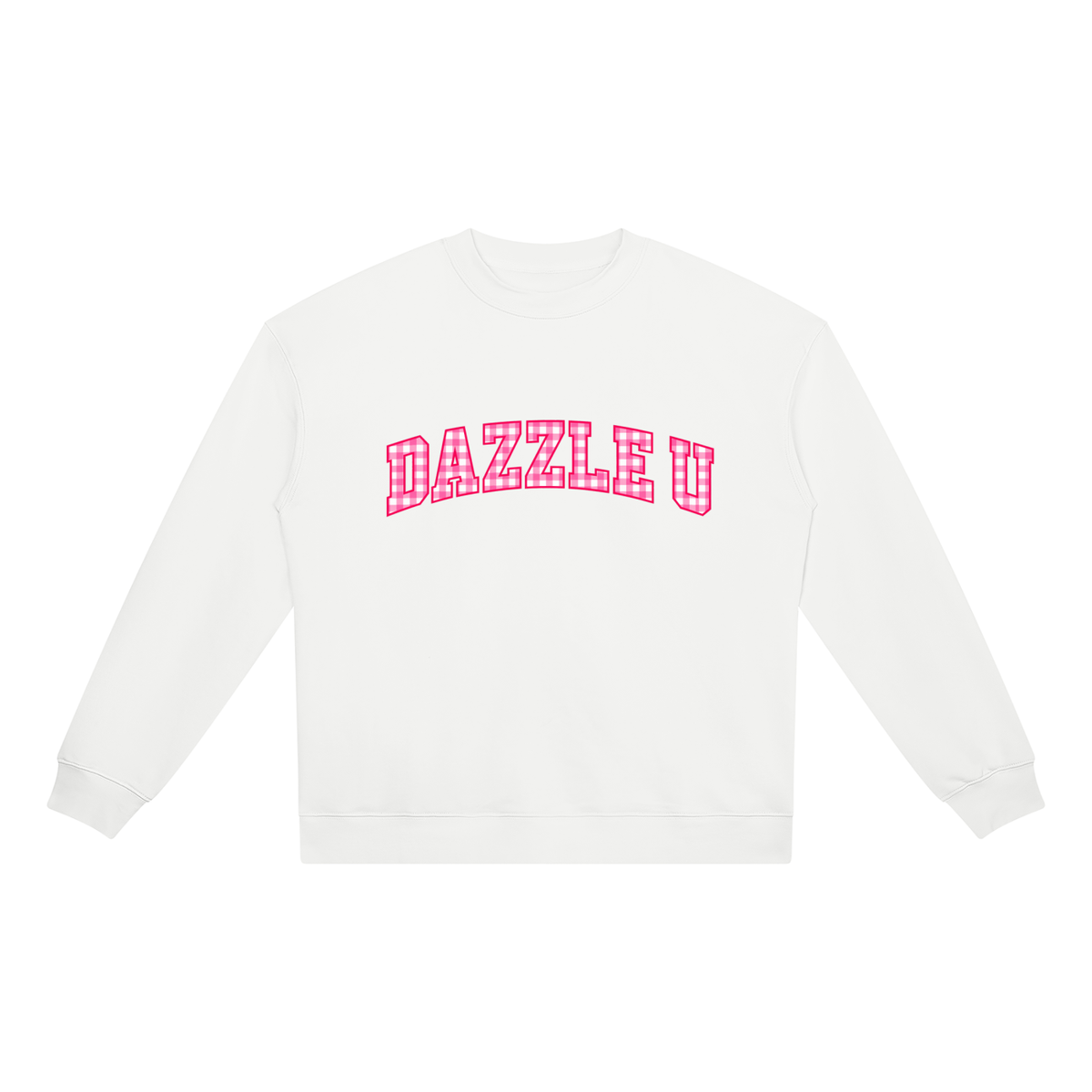 *NEW*  Gingham Unisex Heavyweight Crewneck Sweatshirt