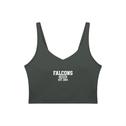 Old School St Vincent Ferrer Women's V-Neck Yoga Sports Bra