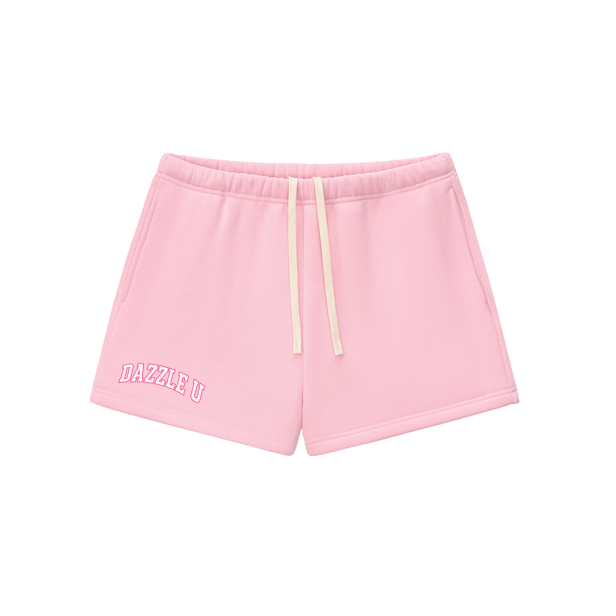 *NEW* Polka Dot Fleece Drawstring Sweatshorts