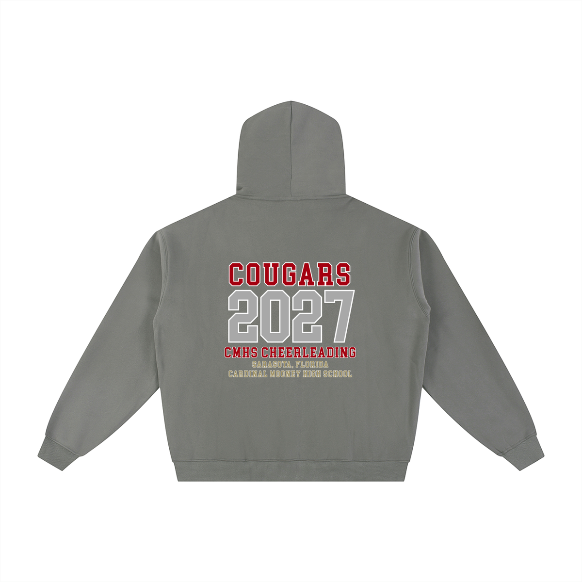 Year Cardinal Mooney Essential Fleece Zip-Through Hoodie