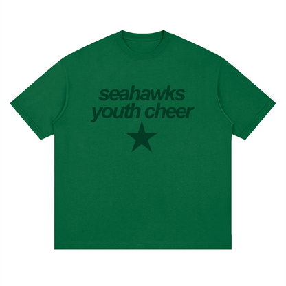 Big Star Seahawks Oversized Drop Shoulder T-Shirt
