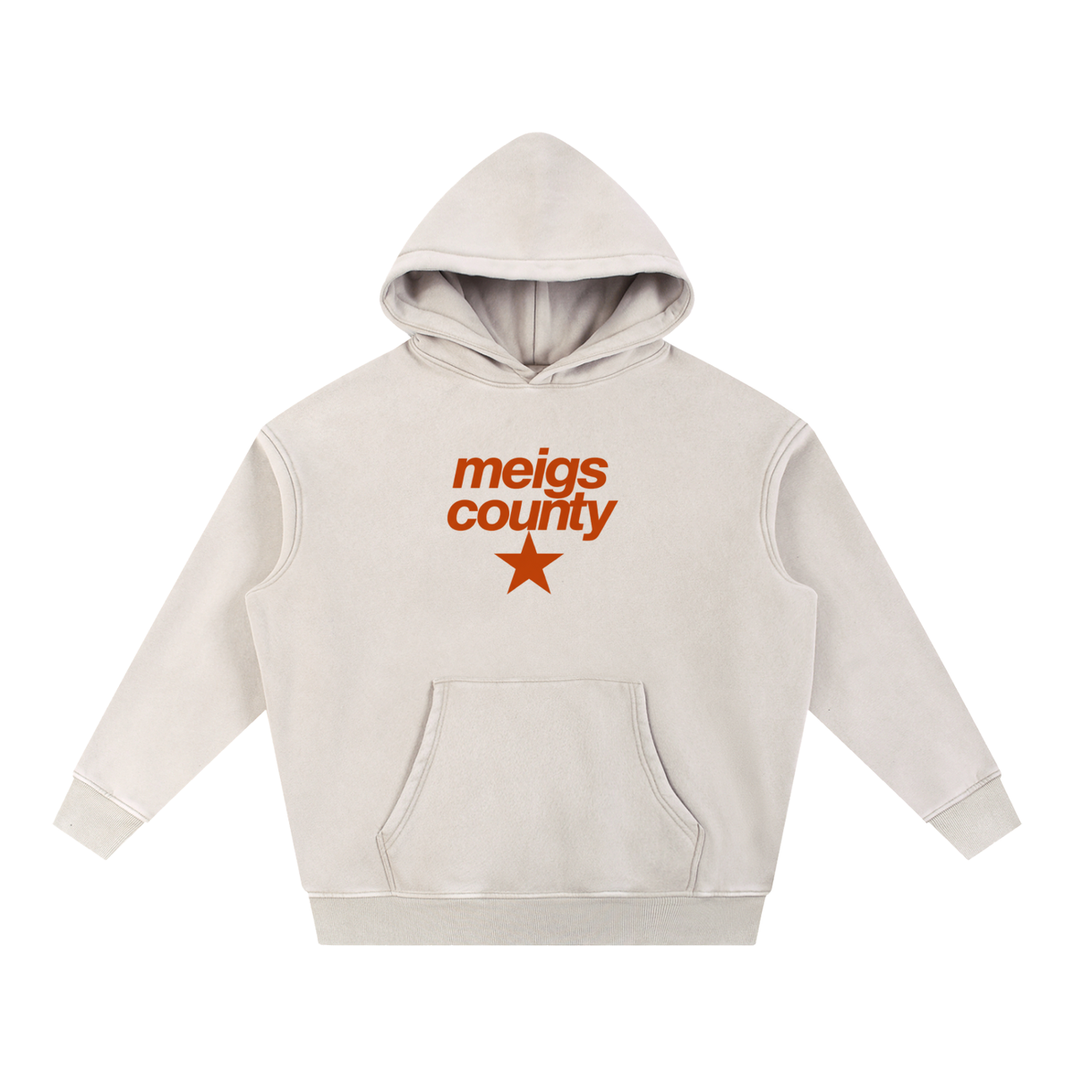 Big Star Meigs County Snow Wash Fleece Oversize Hoodie