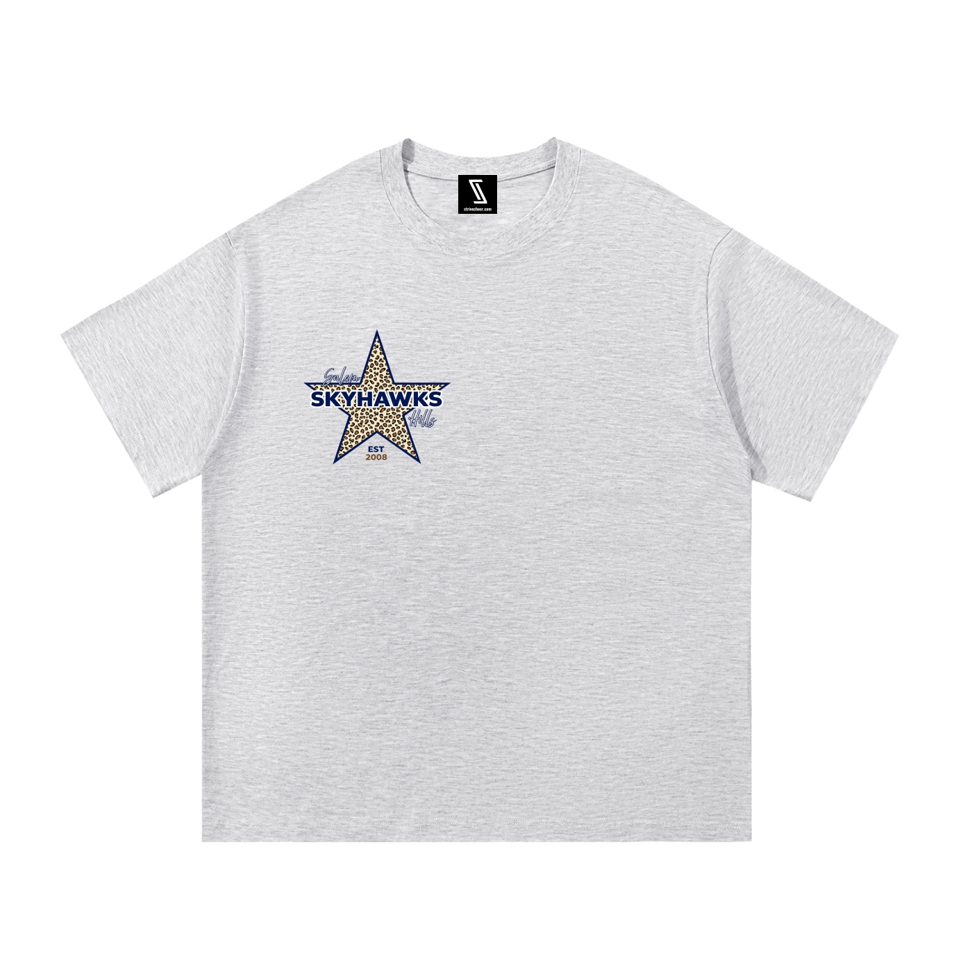 Leopard Star Cotton T-Shirt