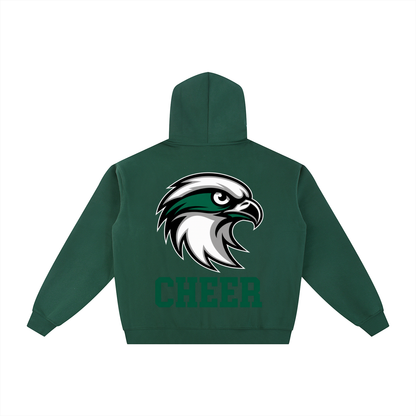 Simple Seahawks Essential Fleece Zip-Through Hoodie