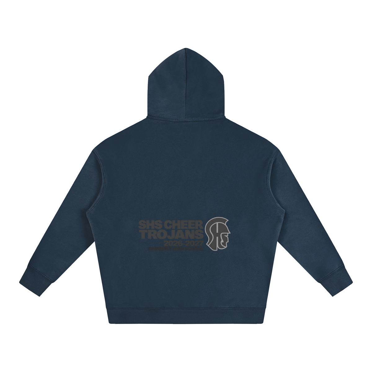 Vector Star Front Simsbury Oversize Fleeced Hoodie
