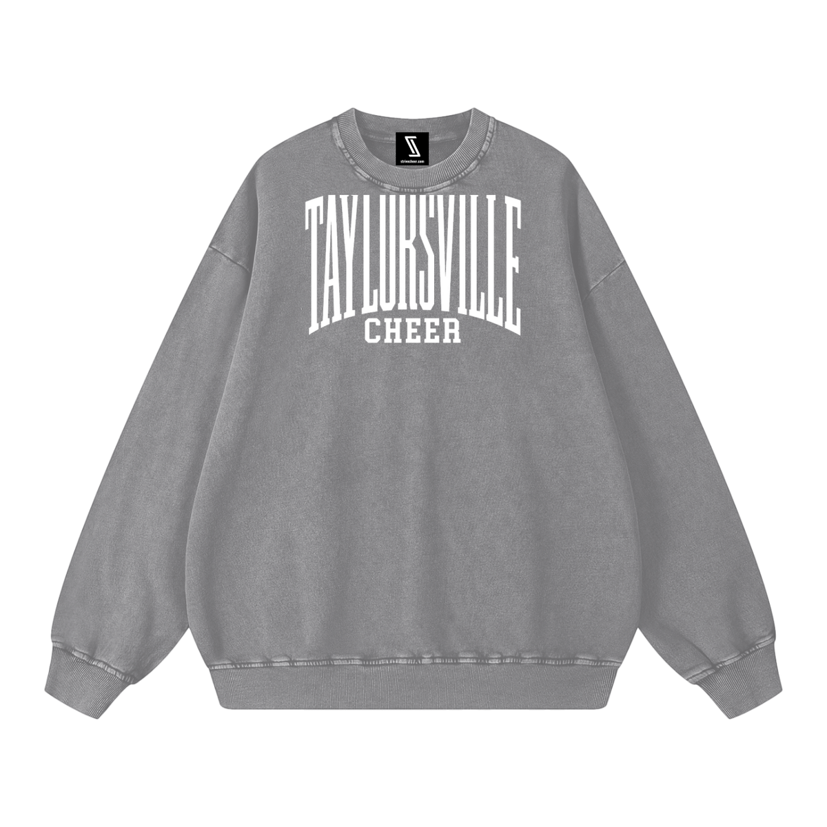 Basic 3 Taylorsville Snow Washed Oversized Sweatshirt