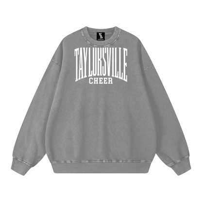 Basic 3 Taylorsville Snow Washed Oversized Sweatshirt