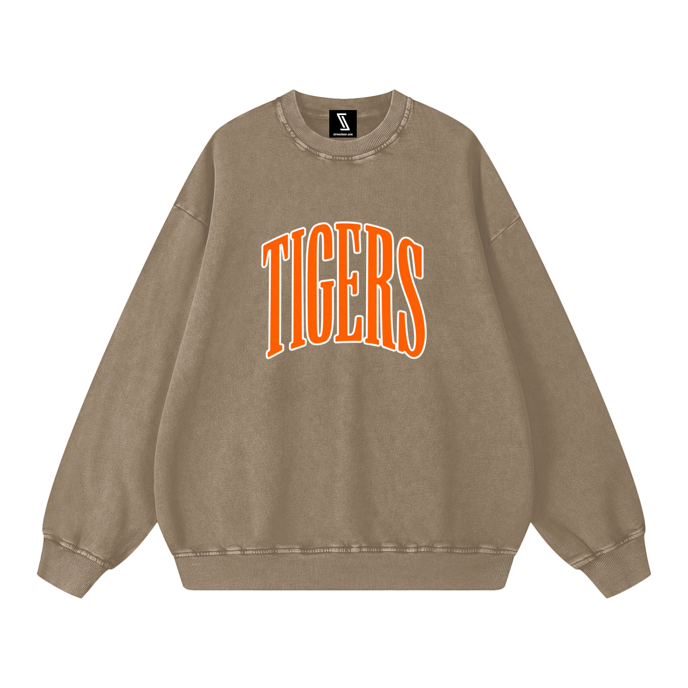 Snow Washed Oversized Sweatshirt