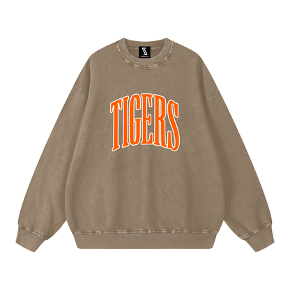 Snow Washed Oversized Sweatshirt