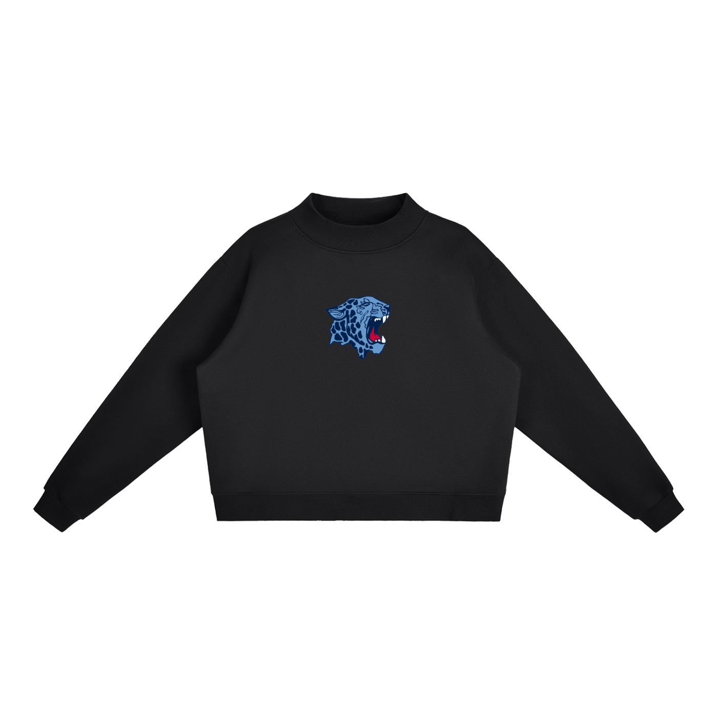 Leopard Mockneck