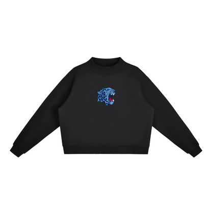 Leopard Mockneck