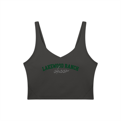 Cursive Lakewood Ranch Women's V-Neck Yoga Sports Bra