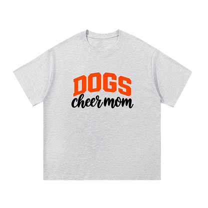 Cheer Mom Green Bulldogs Essential Cotton T-Shirt