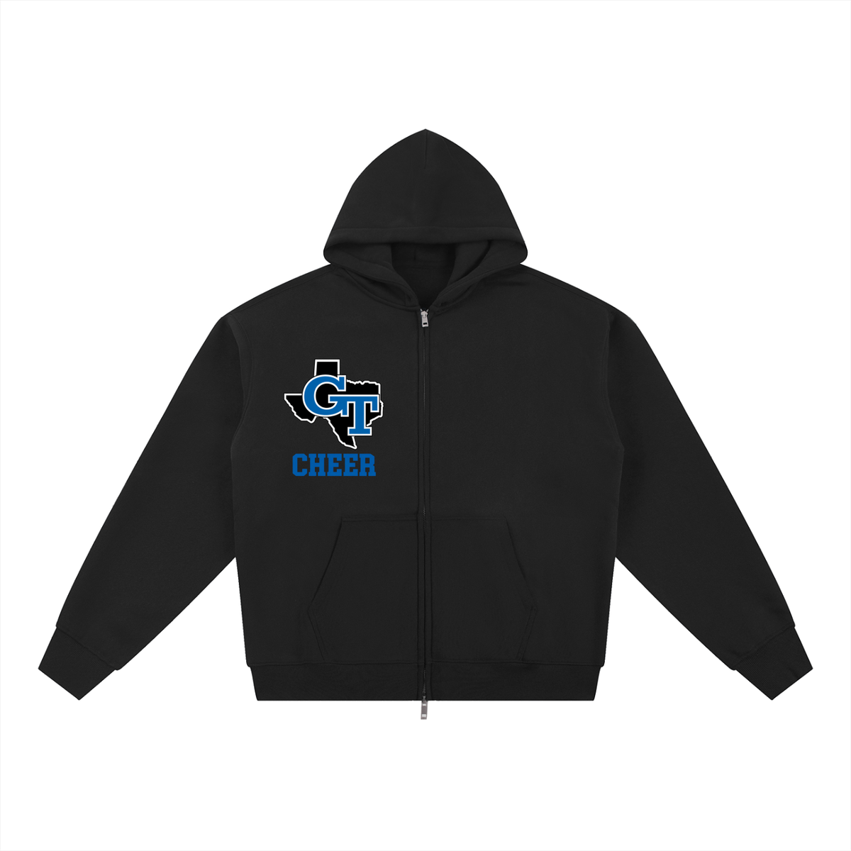 Year Gunter Essential Fleece Zip-Through Hoodie