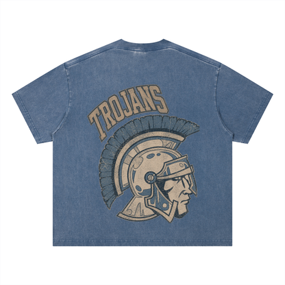 Unisex Vintage Wash Boxy T-Shirt