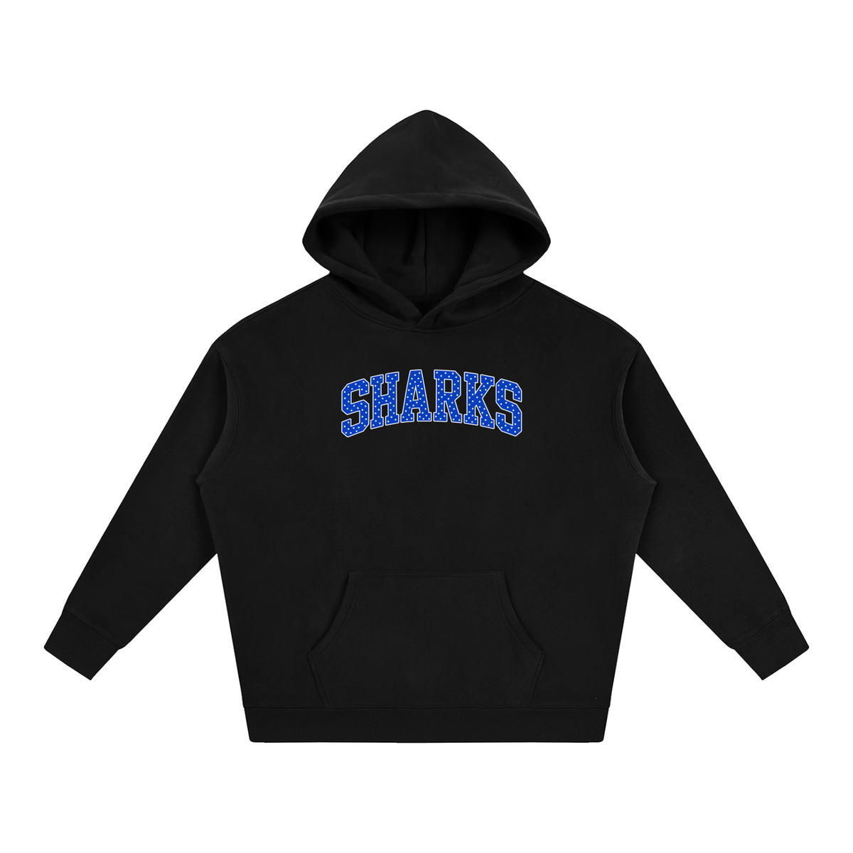 Polka Dot Saint James Oversize Fleeced Hoodie