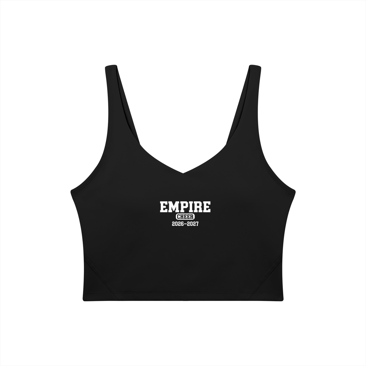 Old School Empire Women's V-Neck Yoga Sports Bra