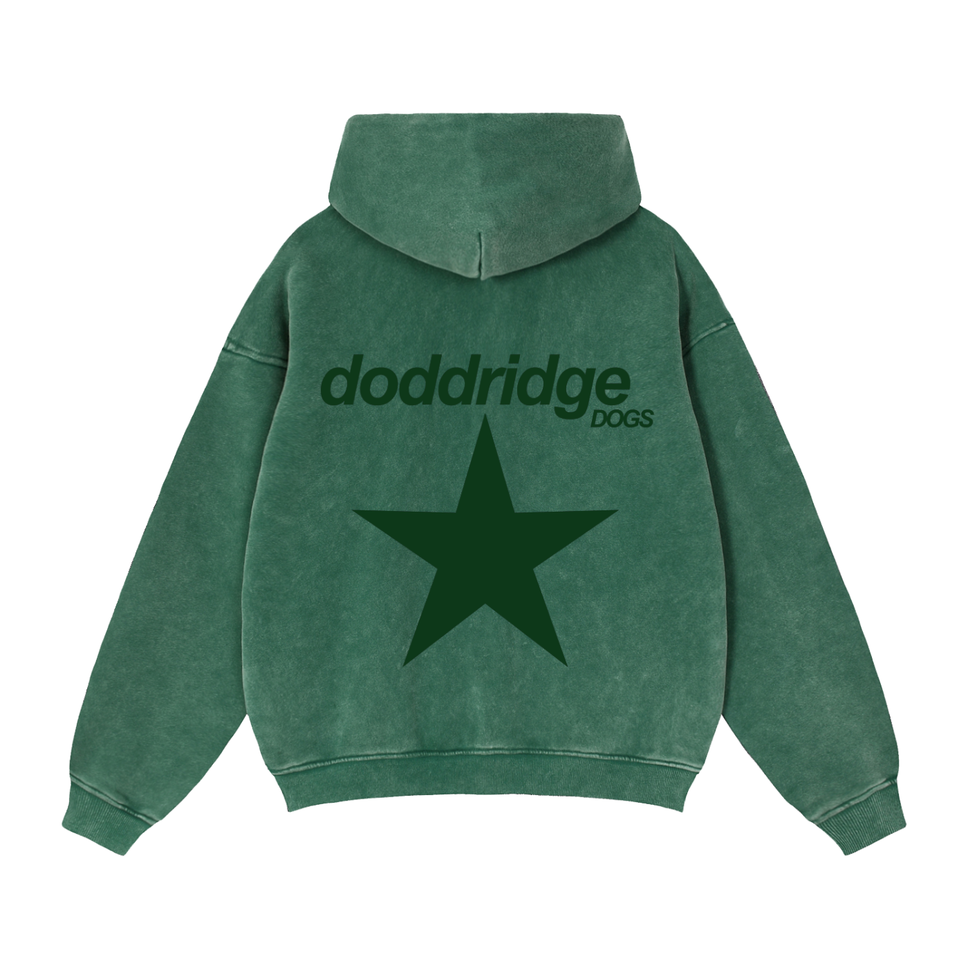 Zip-Through Boxy Fleece Hoodie