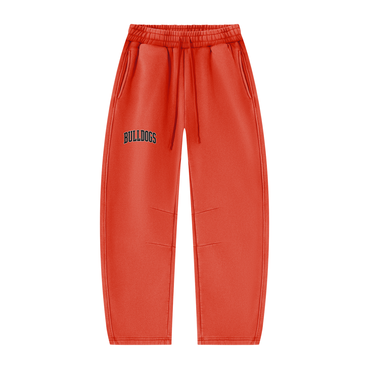 Unisex Vintage Wash Barrel Leg Fleece Sweatpants