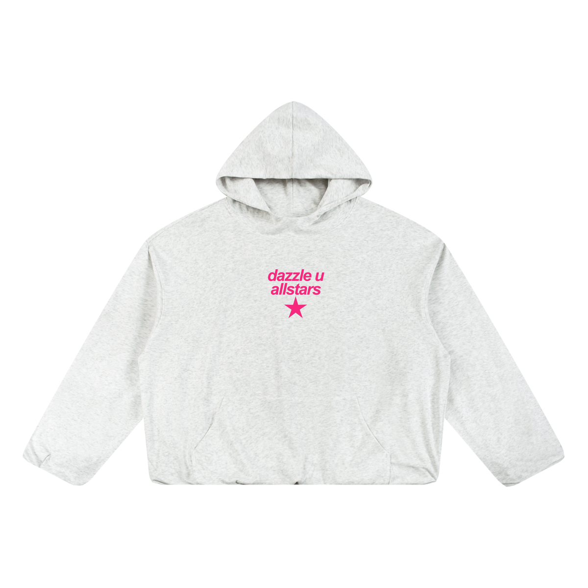 DU Boxy Gather-Hem Hoodie