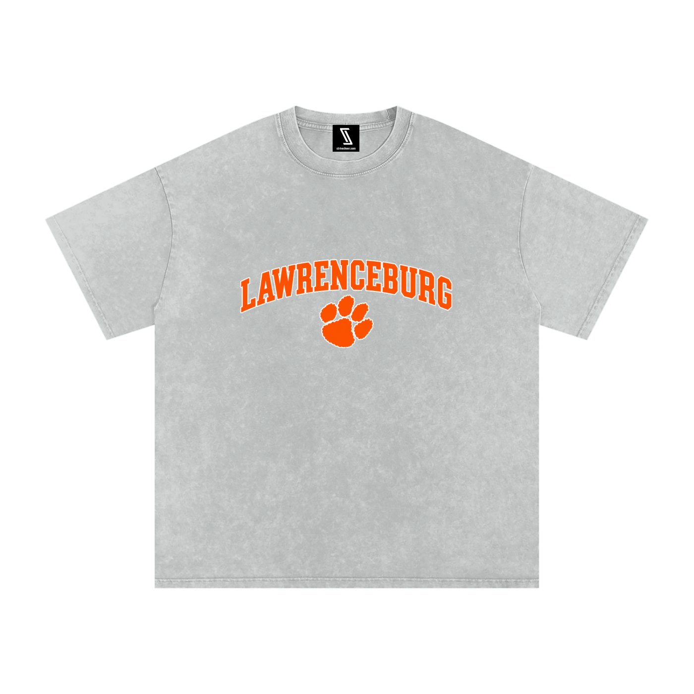 Lawrenceburg Snow Washed Oversized Cotton T-Shirt