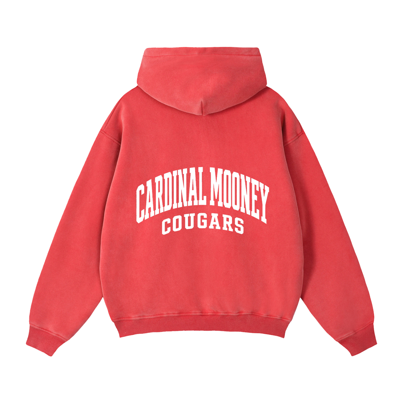 Zip-Through Boxy Fleece Hoodie