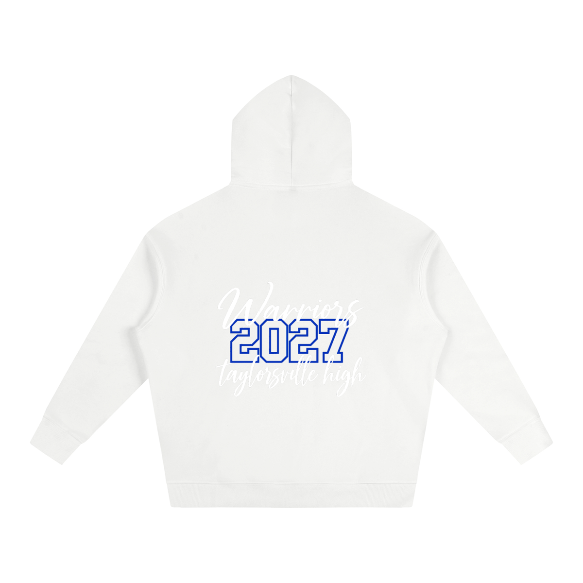 Cursive Front Taylorsville Oversize Fleeced Hoodie