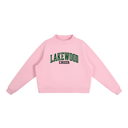 Basic 1 Lakewood Ranch Essential Fleece Mock-Neck Crew Sweatshirt