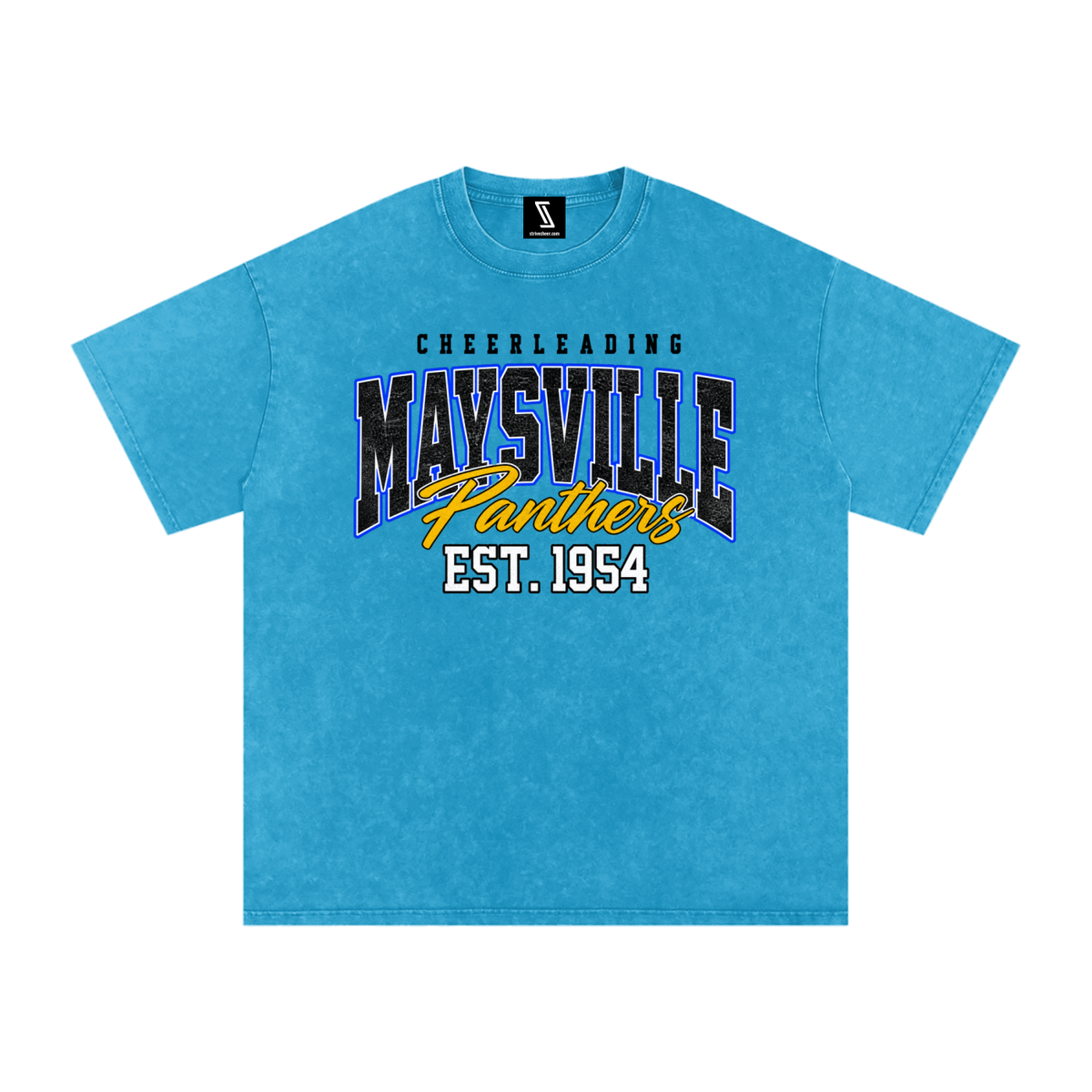 Vintage Maysville Snow Washed Oversized Cotton T-Shirt