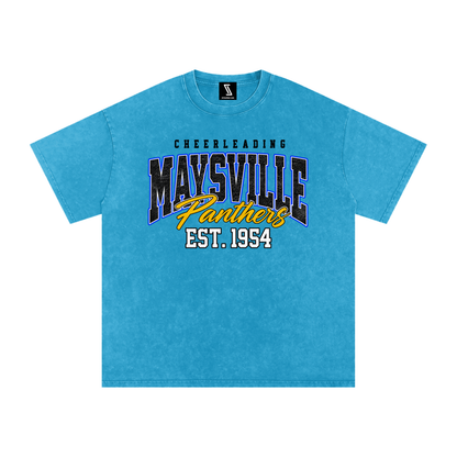 Vintage Maysville Snow Washed Oversized Cotton T-Shirt
