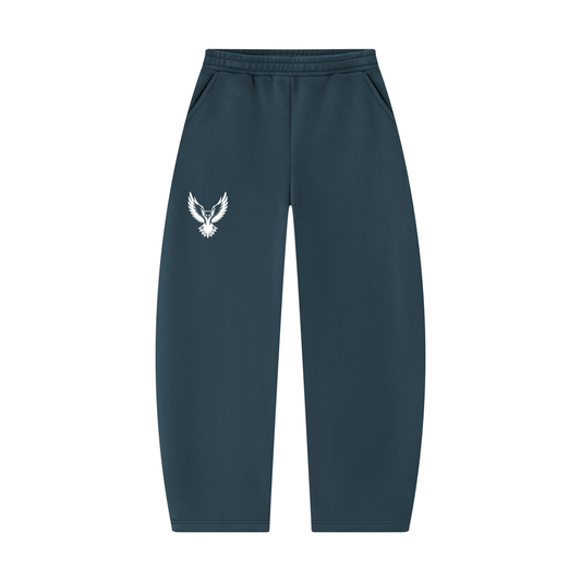 Unisex Barrel Leg Sweatpants