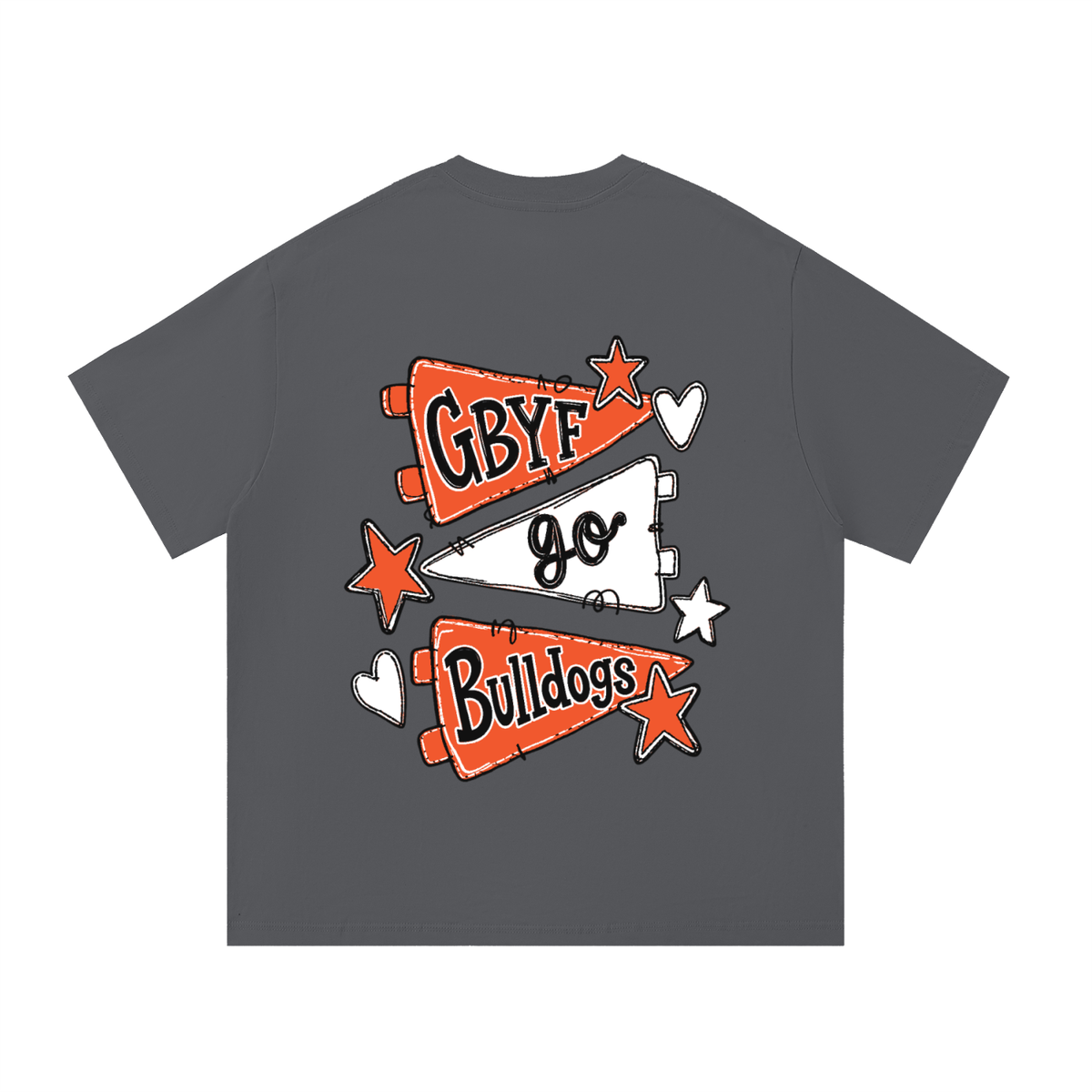 Lets Go Green Bulldogs Essential Cotton T-Shirt