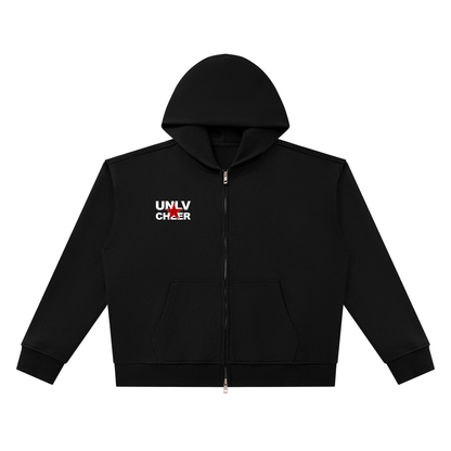 Unisex Heavyweight Full Zip Boxy Hoodie