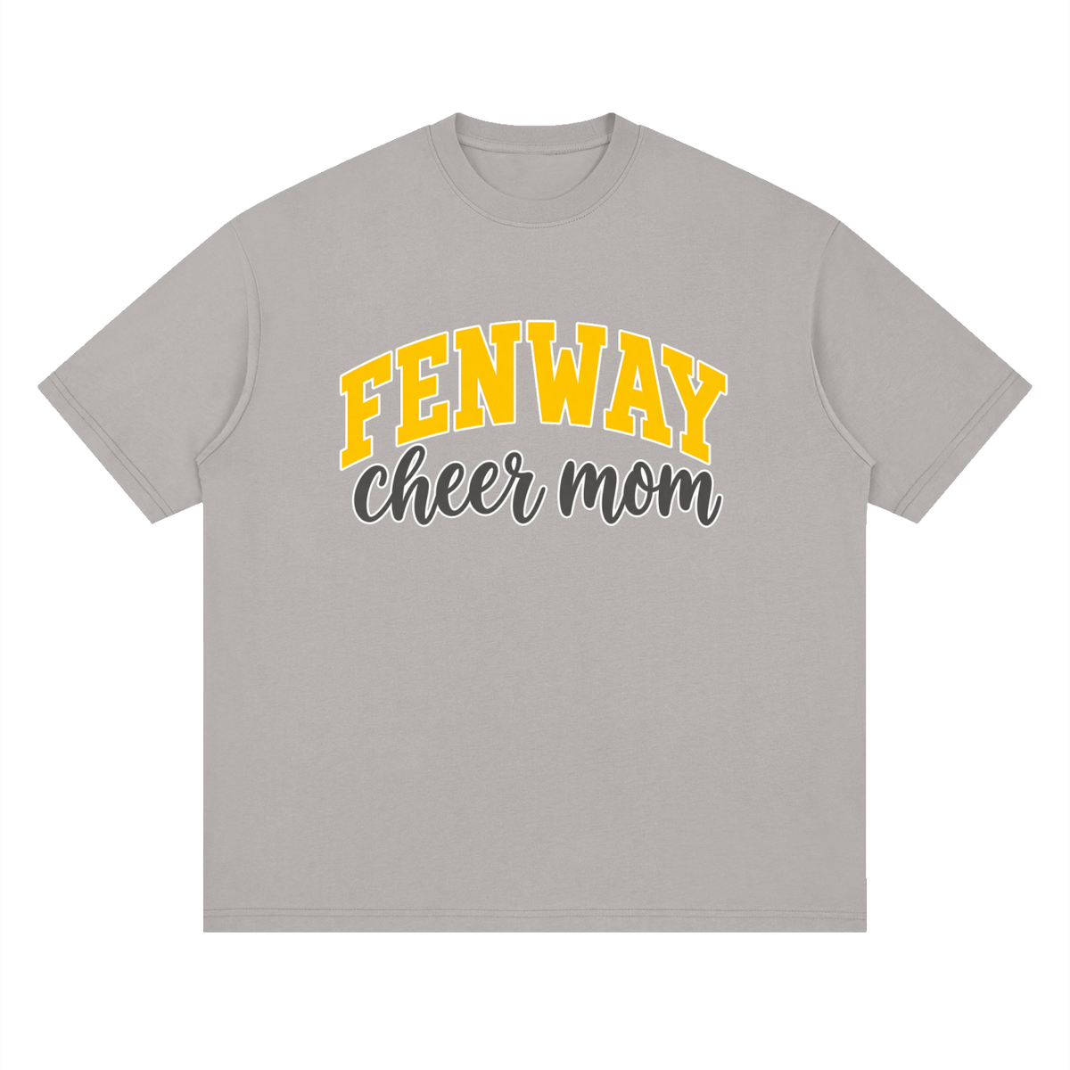 Cheer Mom Fenway Oversized Drop Shoulder T-Shirt