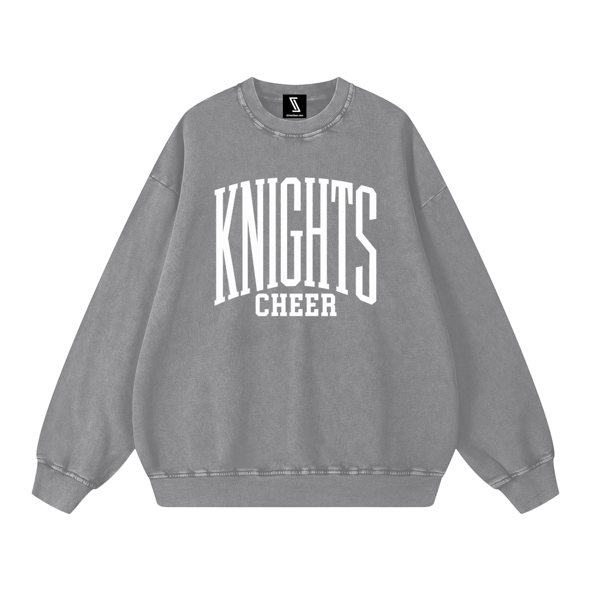Basic 3 Nolensville Snow Washed Oversized Sweatshirt