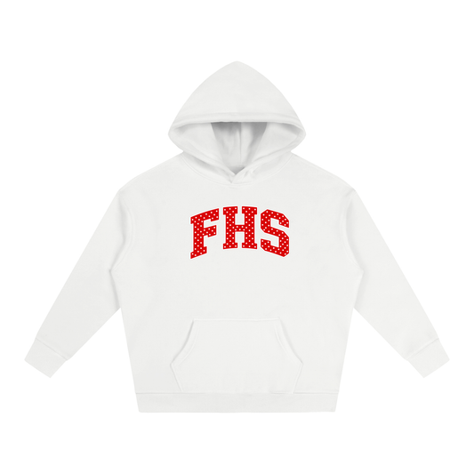 Polka Dot Fitch Oversize Fleeced Hoodie