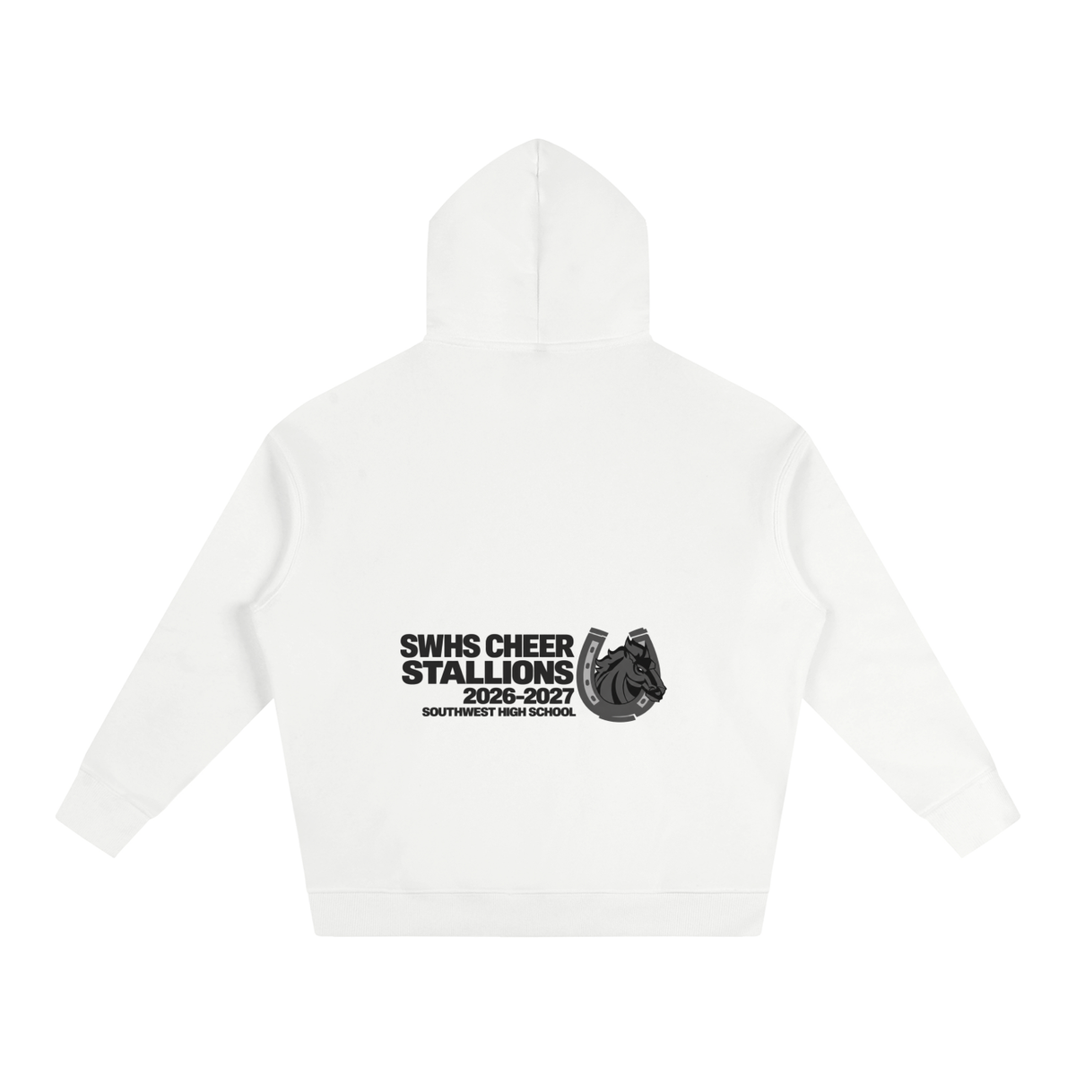 Vector Star Front Southwest Oversize Fleeced Hoodie