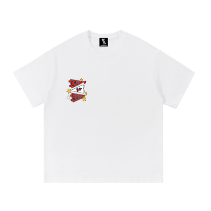 Lets Go Cardinal Mooney Essential Oversized Cotton T-Shirt