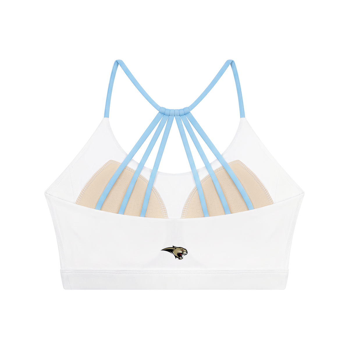 Mascot Cardinal Mooney Women's Yoga Color Block Sports Bra