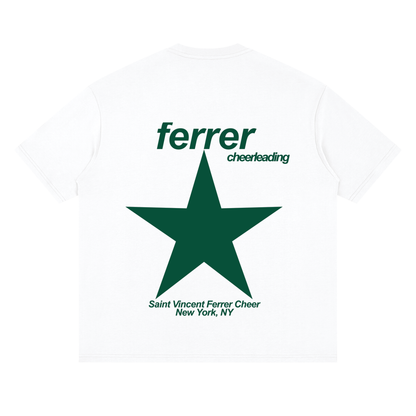 Big Star St Vincent Ferrer Streetwear Loose Drop Shoulder T-Shirt