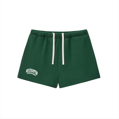Basic 2 White Westhampton Essential Fleece Drawstring Sweatshorts