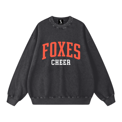 Snow Washed Oversized Sweatshirt