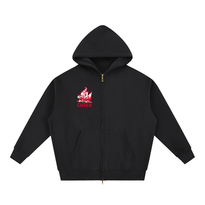 Simple Tappan Zee Essential Oversized Fleece Boxy Hoodie