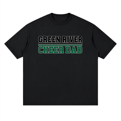 Dad Green River Oversized Drop Shoulder T-Shirt