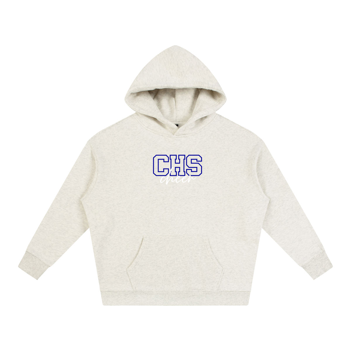 CHS CURSIVE Oversize Fleeced Hoodie