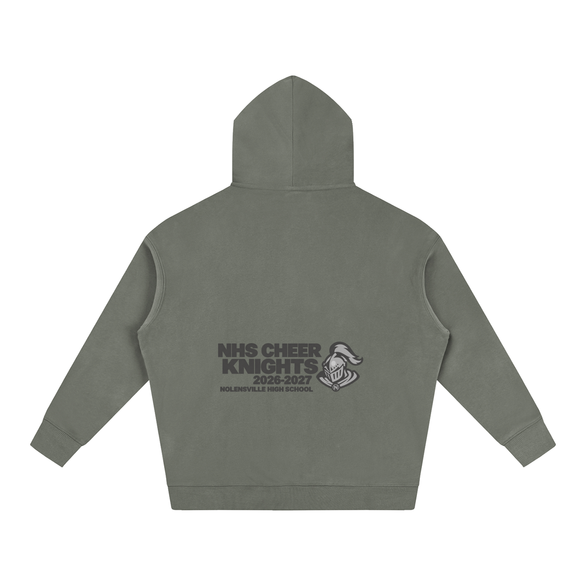 Vector Star Front Nolensville Oversize Fleeced Hoodie