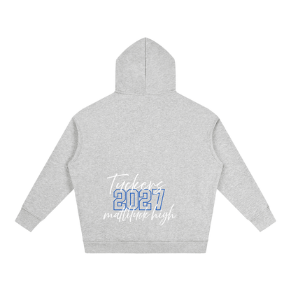 Cursive Front Mattituck Oversize Fleeced Hoodie
