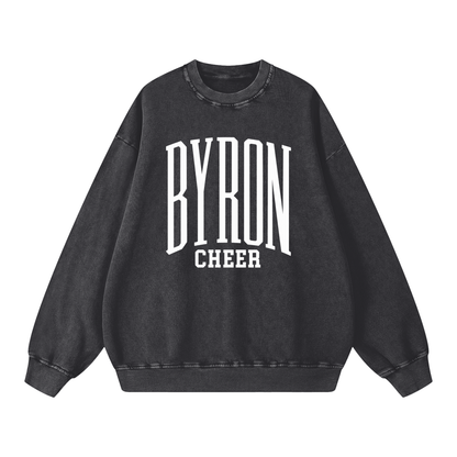Snow Washed Oversized Sweatshirt