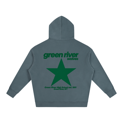 Big Star Green River Oversize Fleeced Hoodie